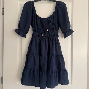 Liberty Love Navy Blue Dress
